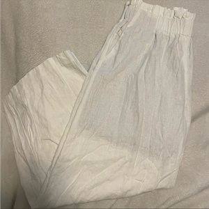 Dynamite Karlie high-waisted linen pants size medium